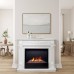 RealFlame Электрокамин Philadelphia 25,5/26 WT белое золото с очагом 3D Cassette 630