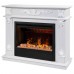 RealFlame Электрокамин Philadelphia 25,5/26 WT белое золото с очагом 3D Helios 26 SBG