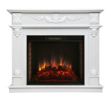 RealFlame Электрокамин Philadelphia 25,5/26 WT белое золото с очагом Epsilon 26 S IR