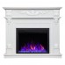 RealFlame Электрокамин Philadelphia 25,5/26 WT белое золото с очагом Saphir 25,5