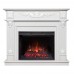 RealFlame Электрокамин Philadelphia 25,5/26 WT белое золото с очагом Sparta 25,5 LED