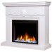 RealFlame Электрокамин Raffaele 25,5 WT белый с очагом Saphir 25,5