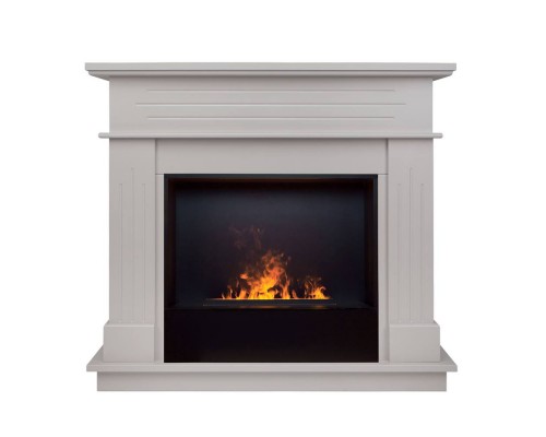 RealFlame Электрокамин Regent 26 BG айс кашемир с очагом 3D Cassette 630 Black Panel
