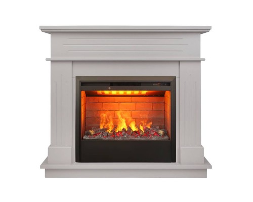 RealFlame Электрокамин Regent 26 BG айс кашемир с очагом 3D Helios 26