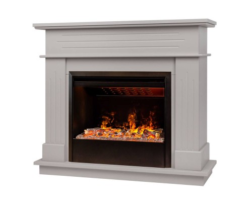 RealFlame Электрокамин Regent 26 BG айс кашемир с очагом 3D Helios 26 SBG