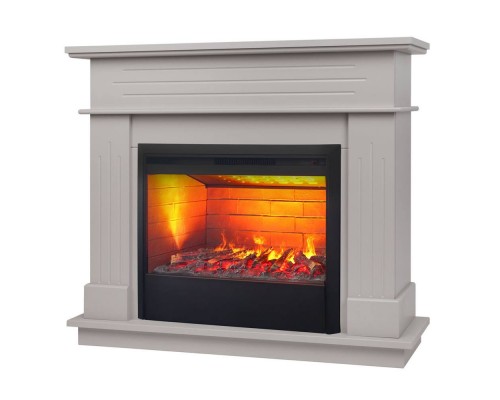 RealFlame Электрокамин Regent 26 BG айс кашемир с очагом 3D Helios 26