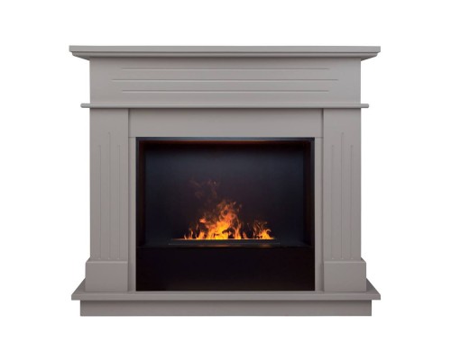 RealFlame Электрокамин Regent 26 BG кашемир с очагом 3D Cassette 630 Black Panel