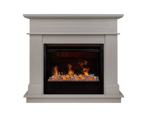 RealFlame Электрокамин Regent 26 BG кашемир с очагом 3D Helios 26 SBG