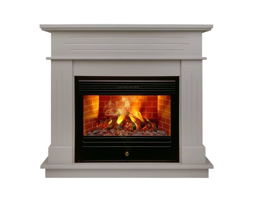 RealFlame Электрокамин Regent 26 BG кашемир с очагом 3D Novara 26
