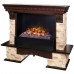 RealFlame Электрокамин Rockland AO античный дуб с очагом 3D Cassette 630