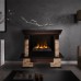 RealFlame Электрокамин Rockland AO античный дуб с очагом 3D Cassette 630