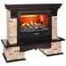 RealFlame Электрокамин Rockland AO античный дуб с очагом 3D Firestar 25,5