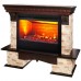 RealFlame Электрокамин Rockland AO античный дуб с очагом 3D Helios 26