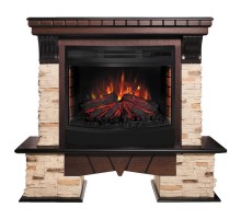 RealFlame Электрокамин Rockland AO античный дуб с очагом Firefield 25 S IR