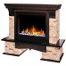 RealFlame Электрокамин Rockland AO античный дуб с очагом Saphir 25,5