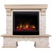 RealFlame Электрокамин Rockland Lux WT белый дуб с золотой патиной с очагом Saphir 25,5