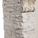 RealFlame Электрокамин Rockland Lux WT белый дуб с золотой патиной с очагом Saphir 25,5