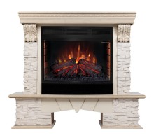 RealFlame Электрокамин Rockland Lux WT c Firefield 25 S IR