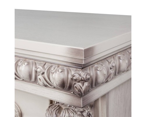 RealFlame Электрокамин Romano 33 WT белый дуб с серой патиной с очагом Firespace 33 S IR