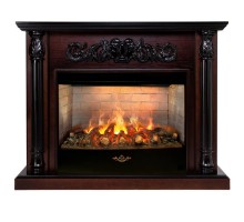 RealFlame Электрокамин Salford 33 AO античный дуб с очагом 3D Firestar 33