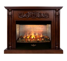 RealFlame Электрокамин Salford 33 AO античный дуб с очагом 3D Firestar 33