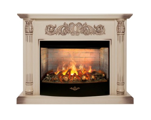 RealFlame Электрокамин Salford 33 WT с очагом 3D Firestar 33