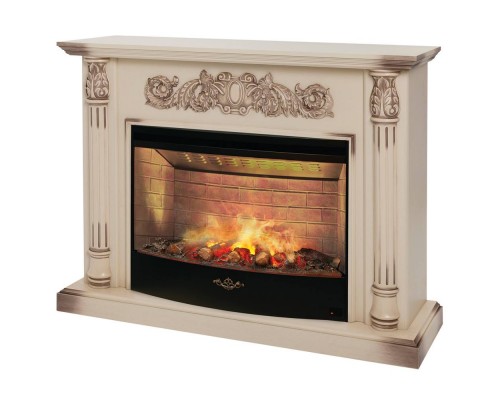 RealFlame Электрокамин Salford 33 WT с очагом 3D Firestar 33