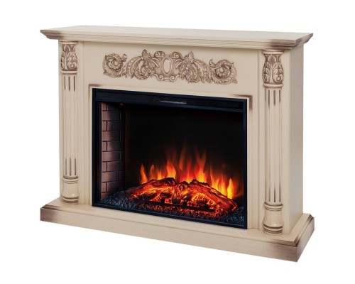 RealFlame Электрокамин Salford 33 WT с очагом Epsilon 33