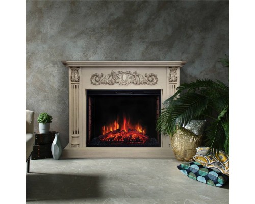 RealFlame Электрокамин Salford 33 WT с очагом Epsilon 33