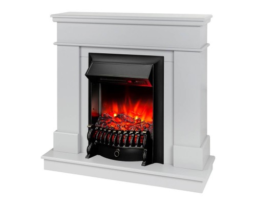 RealFlame Электрокамин Selena STD GR платиновый с очагом Fobos Lux Black RC