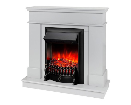 RealFlame Электрокамин Selena STD GR платиновый с очагом Fobos Lux Black