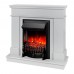 RealFlame Электрокамин Selena STD GR платиновый с очагом Fobos Lux Black