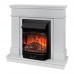 RealFlame Электрокамин Selena STD GR платиновый с очагом Majestic Lux Black