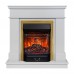 RealFlame Электрокамин Selena STD GR платиновый с очагом Majestic Lux Brass