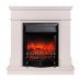 RealFlame Электрокамин Selena STD PN пудра с очагом Fobos Lux Black
