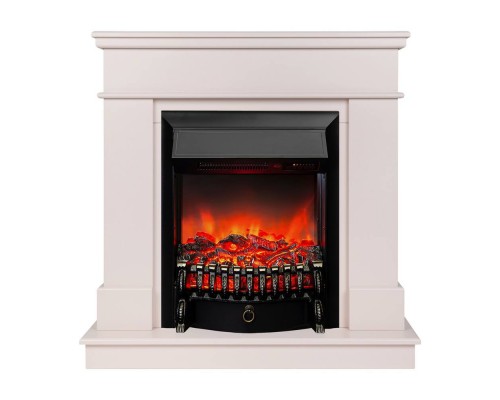RealFlame Электрокамин Selena STD PN пудра с очагом Fobos Lux Black RC
