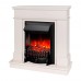 RealFlame Электрокамин Selena STD PN пудра с очагом Fobos Lux Black