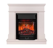 RealFlame Электрокамин Selena STD PN пудра с очагом Majestic Lux Black RC