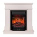RealFlame Электрокамин Selena STD PN пудра с очагом Majestic Lux Black RC