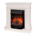 RealFlame Электрокамин Selena STD PN пудра с очагом Majestic Lux Black RC