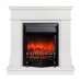 RealFlame Электрокамин Selena STD WT молочный с очагом Fobos Lux Black