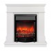 RealFlame Электрокамин Selena STD WT молочный с очагом Fobos Lux Black RC