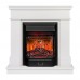 RealFlame Электрокамин Selena STD WT молочный с очагом Majestic Lux Black RC