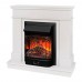 RealFlame Электрокамин Selena STD WT молочный с очагом Majestic Lux Black