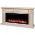 RealFlame Электрокамин Siena 42/BV WT белый дуб с золотой патиной с очагом Saphir 42