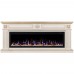 RealFlame Электрокамин Siena 60 WT белый дуб с золотой патиной с очагом Saphir 60