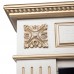 RealFlame Электрокамин Siena 60 WT белый дуб с золотой патиной с очагом Saphir 60