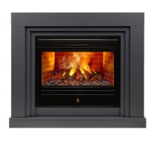 RealFlame Электрокамин Stanley 26 GR серый с очагом 3D Novara