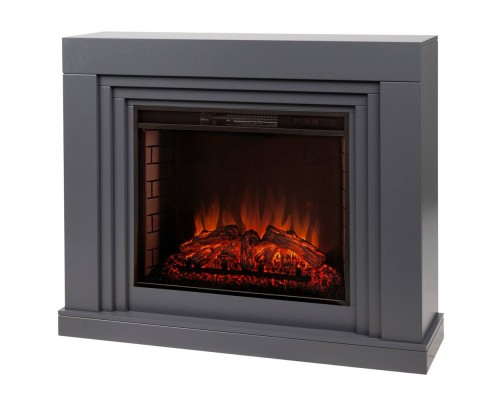RealFlame Электрокамин Stanley 26 GR серый с очагом Epsilon 26 S IR