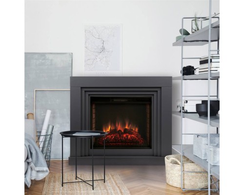 RealFlame Электрокамин Stanley 26 GR серый с очагом Epsilon 26 S IR